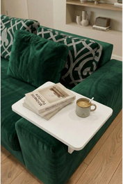 Hanah Home Mesa para Reposabrazos Ck33C - Blanco